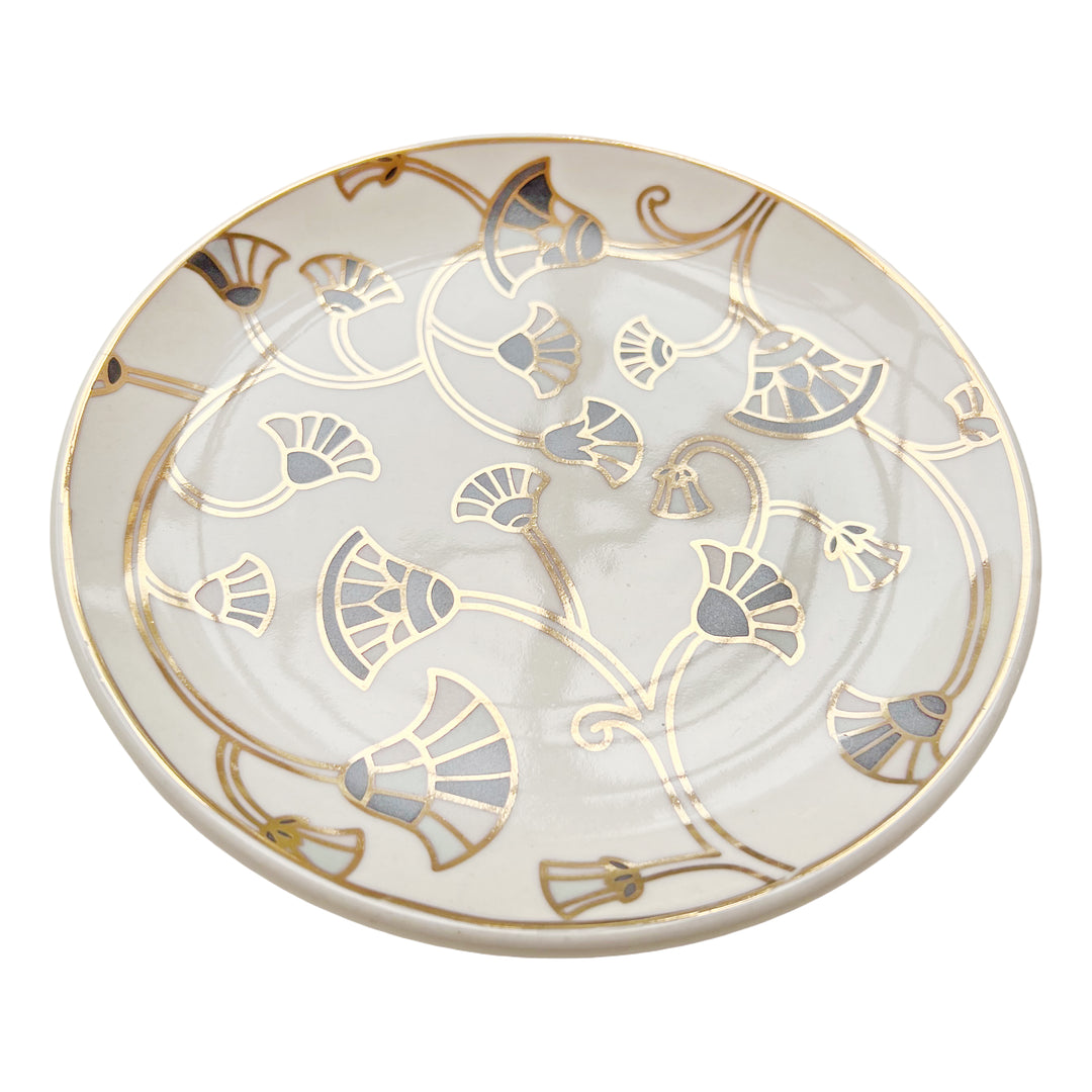 THE BLUE EGYPTIAN LOTUS PLATE