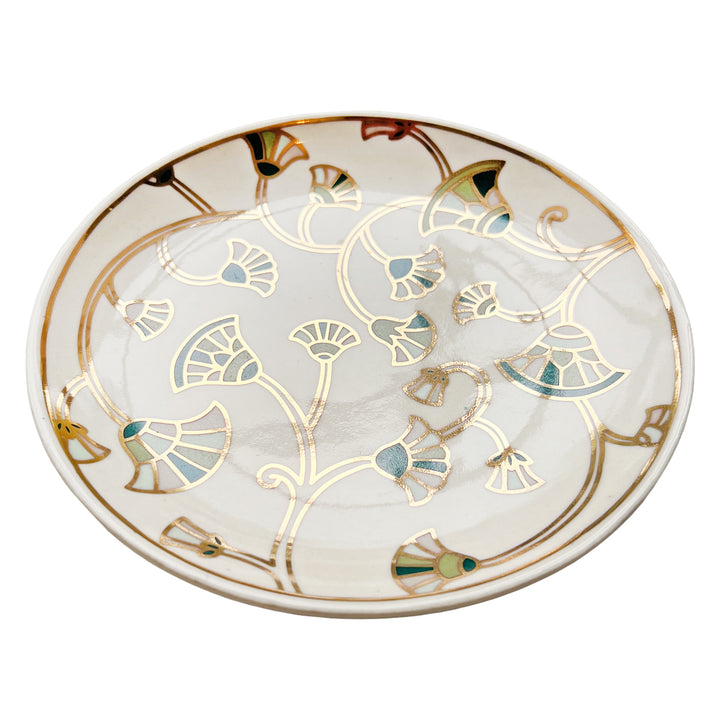 THE GREEN EGYPTIAN LOTUS PLATE