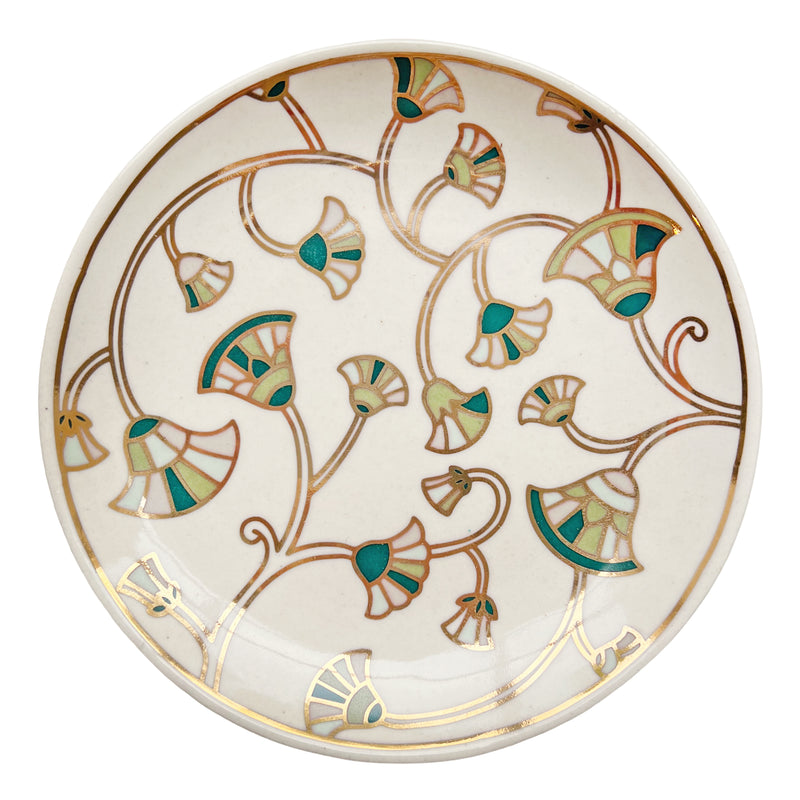 THE GREEN EGYPTIAN LOTUS PLATE