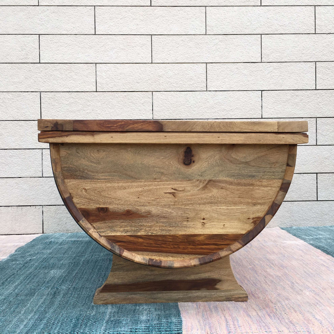 Barrel Storage Coffee Table