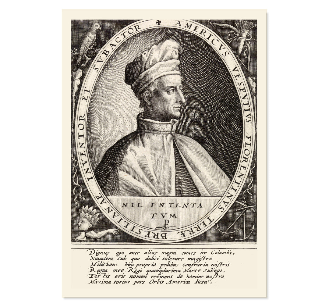 Portrait of Amerigo Vespucci Art Print