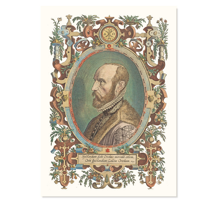 Portrait of Abraham Ortelius Art Print