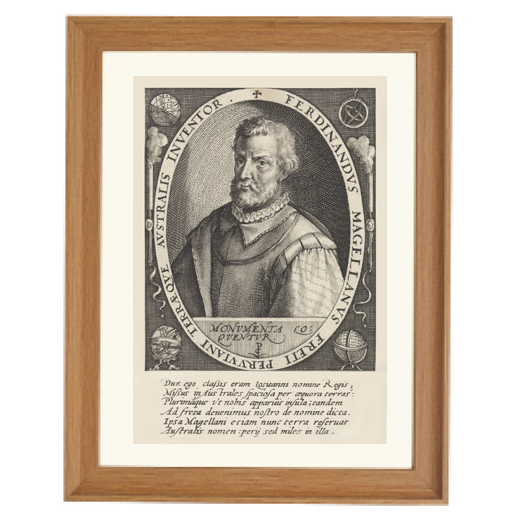 Portrait of Ferdinand Magellan Art Print