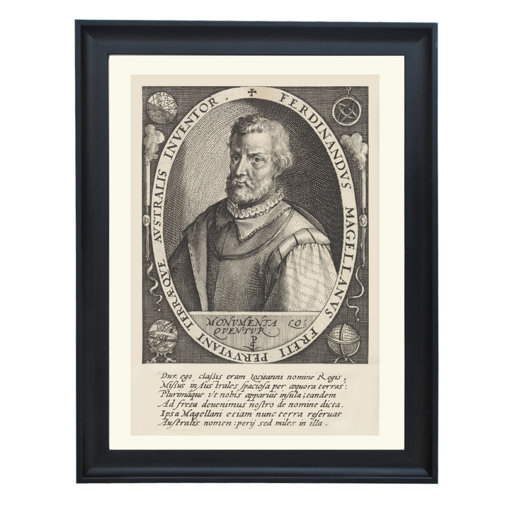 Portrait of Ferdinand Magellan Art Print