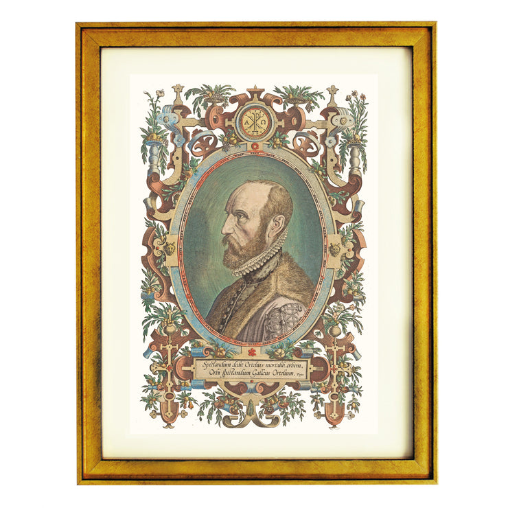Portrait of Abraham Ortelius Art Print