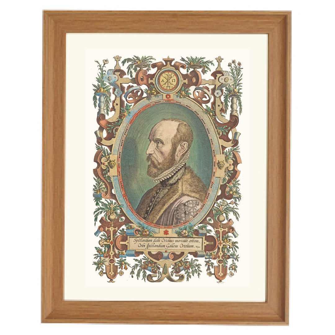 Portrait of Abraham Ortelius Art Print