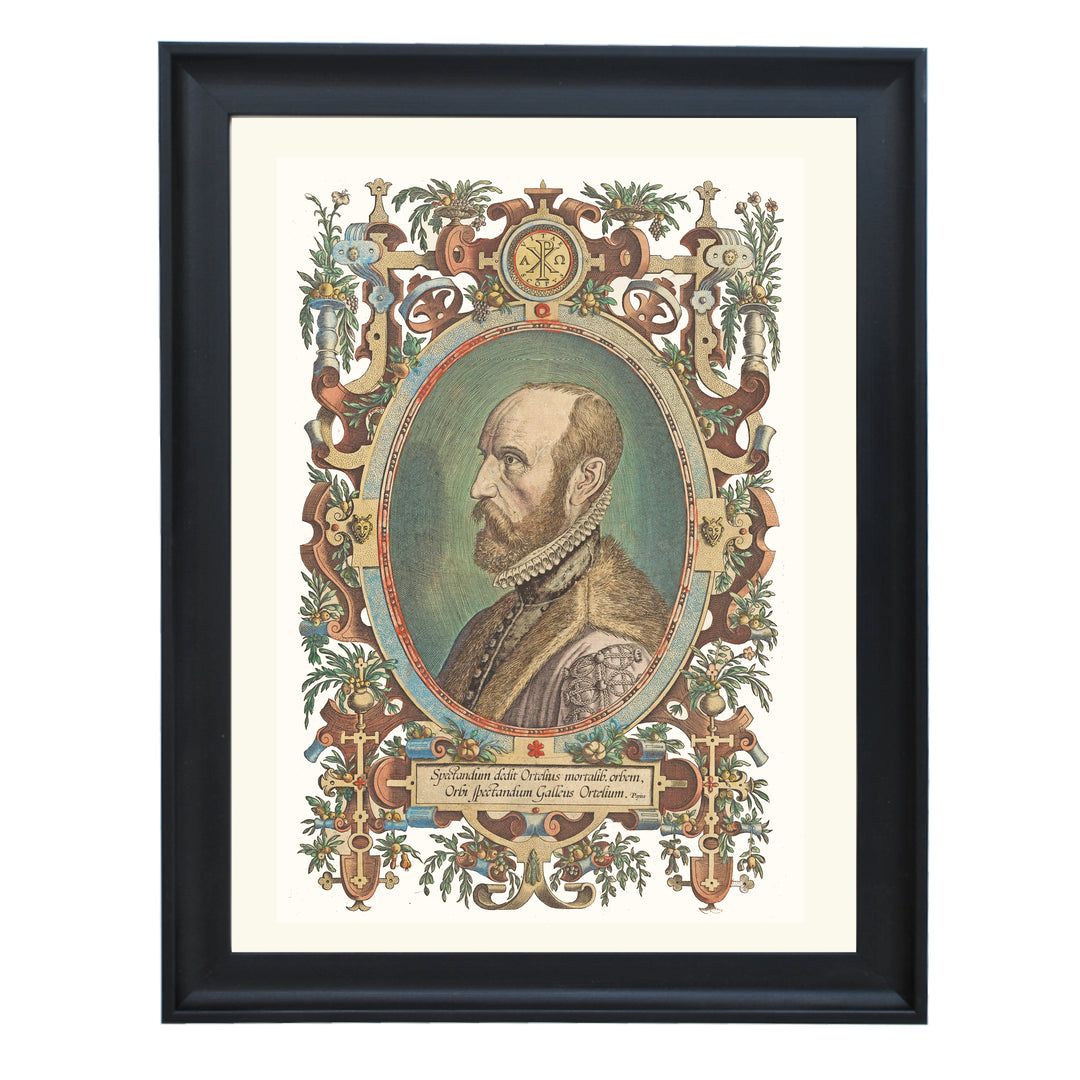 Portrait of Abraham Ortelius Art Print