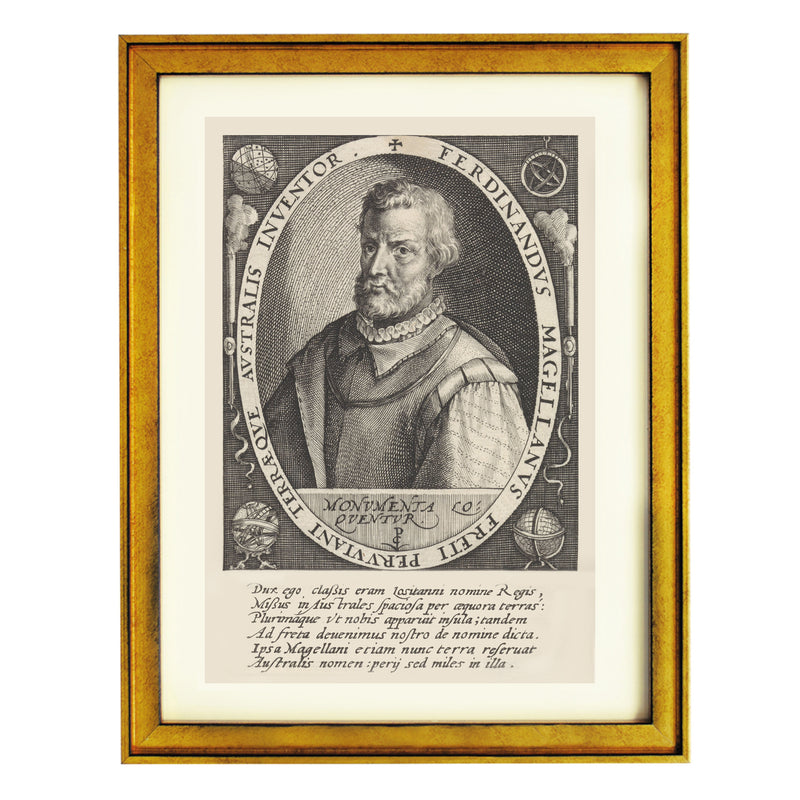 Portrait of Ferdinand Magellan Art Print