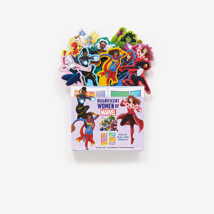 Magnificent Women of Marvel: Pop Up, Play, and Display! Book