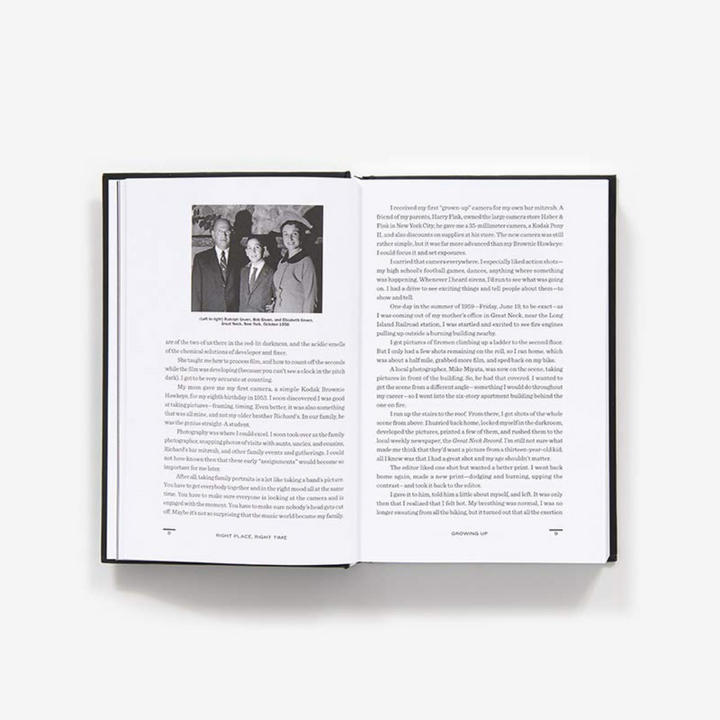 Right Place, Right Time: The Life of a Rock & Roll Photographer Book