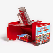 What's Up, Fire Truck? (A Pop Magic Book): Folds Into a 3-D Truck!: 1 Book
