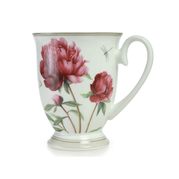 RED PEONY - MUGS