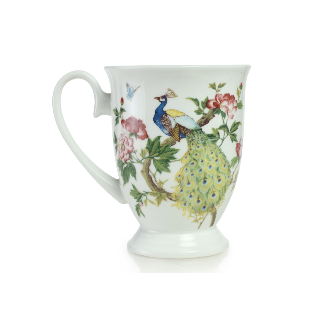 PEACOCK CLEAR - MUGS