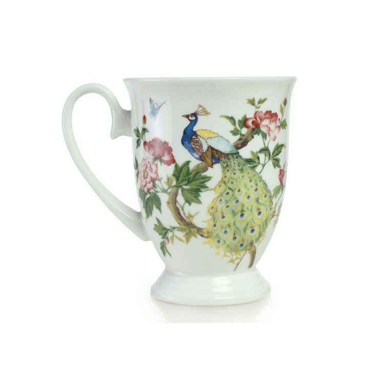 PEACOCK CLEAR - MUGS