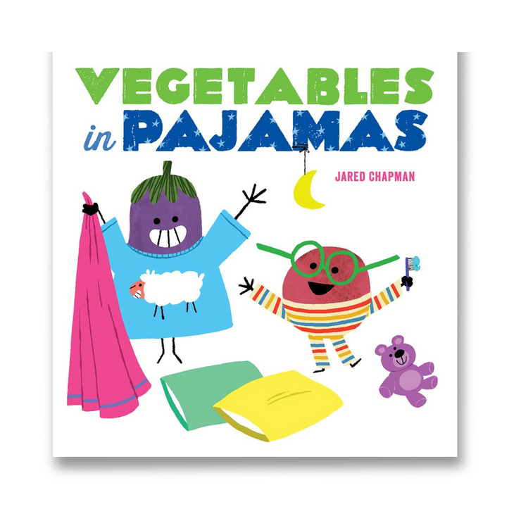 Vegetables in Pajamas Book