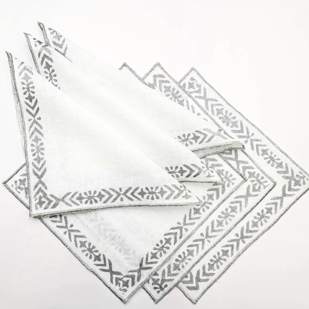 Cocktail Napkins - line and motif