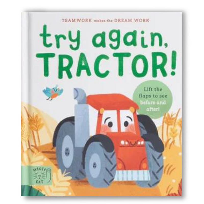 Try Again, Tractor!: Double-Layer Lift Flaps for Double the Fun! Book