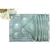 Placemats and Napkins - Turquoise