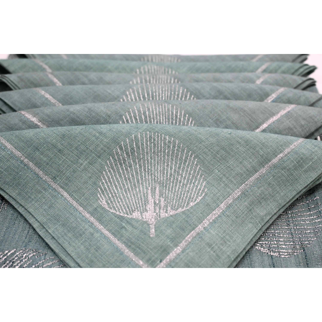 Placemats and Napkins - Turquoise