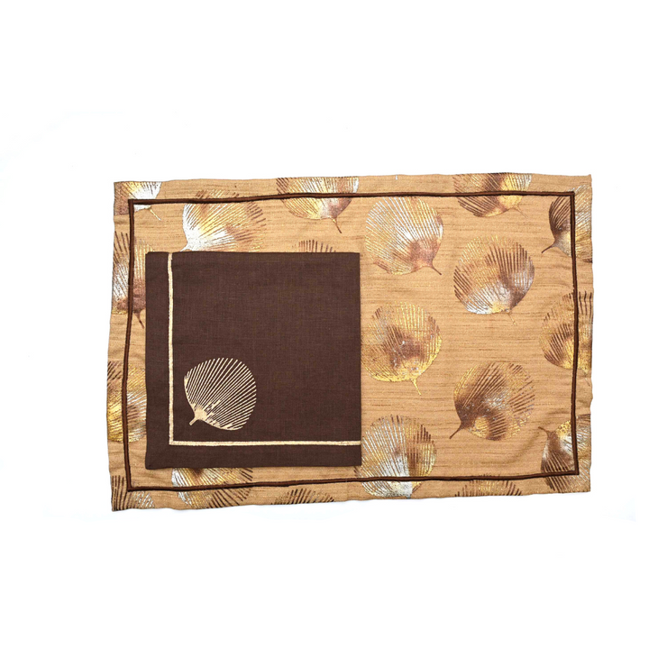 Placemats and Napkins - Golden