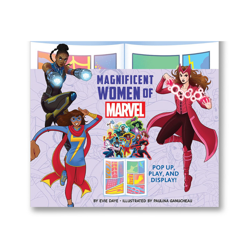 Magnificent Women of Marvel: Pop Up, Play, and Display! Book