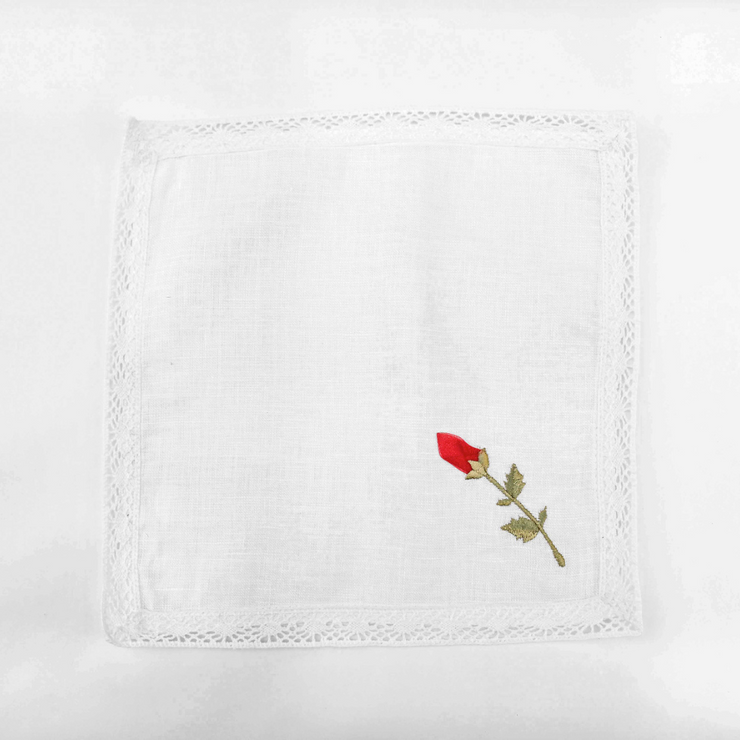 Cocktail Napkins - rosebud