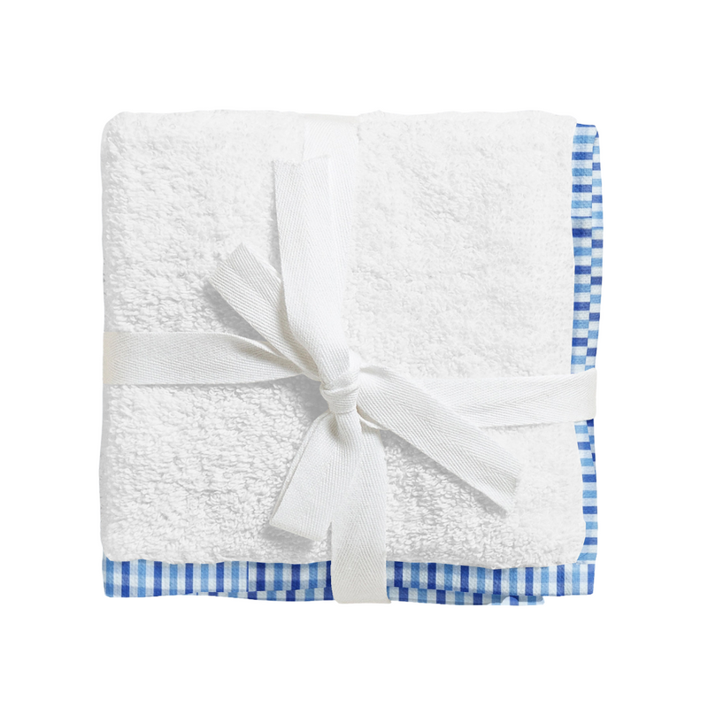 Organic Junior Towel - Checks