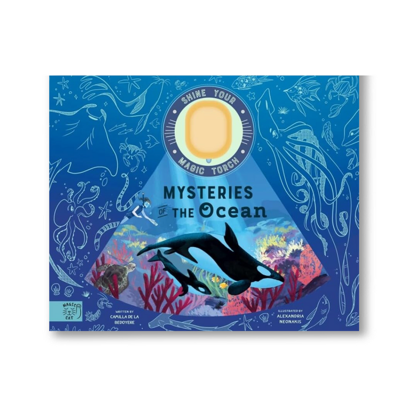 Mysteries of the Ocean: Includes Magic Torch Which Illuminates More Than 50 Marine Animals Book