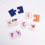 Alphabet Puzzle: 26 mini letter-matching puzzles