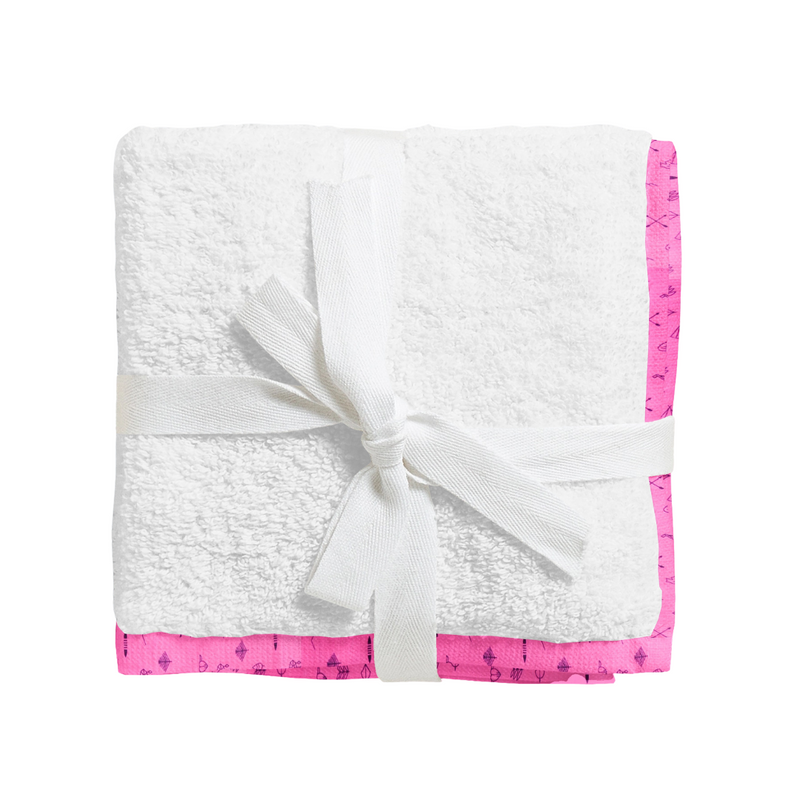 Organic Junior Towel - Lines