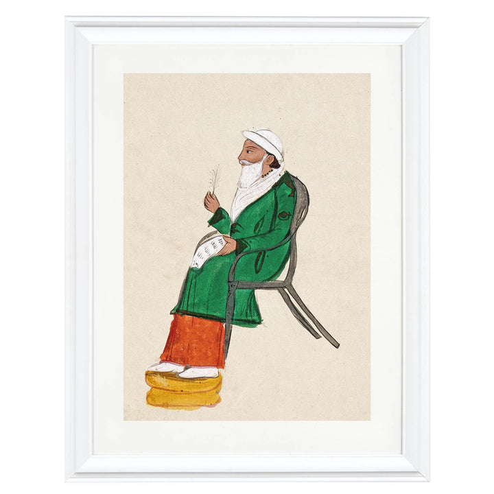 Scholar in Contemplation Art Print