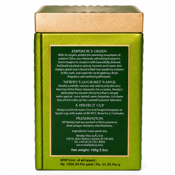 Emperor's Green Gourmet Caddy