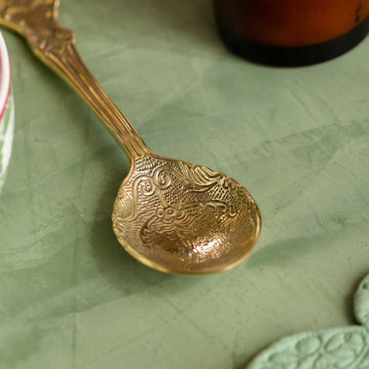 Carved Server Set