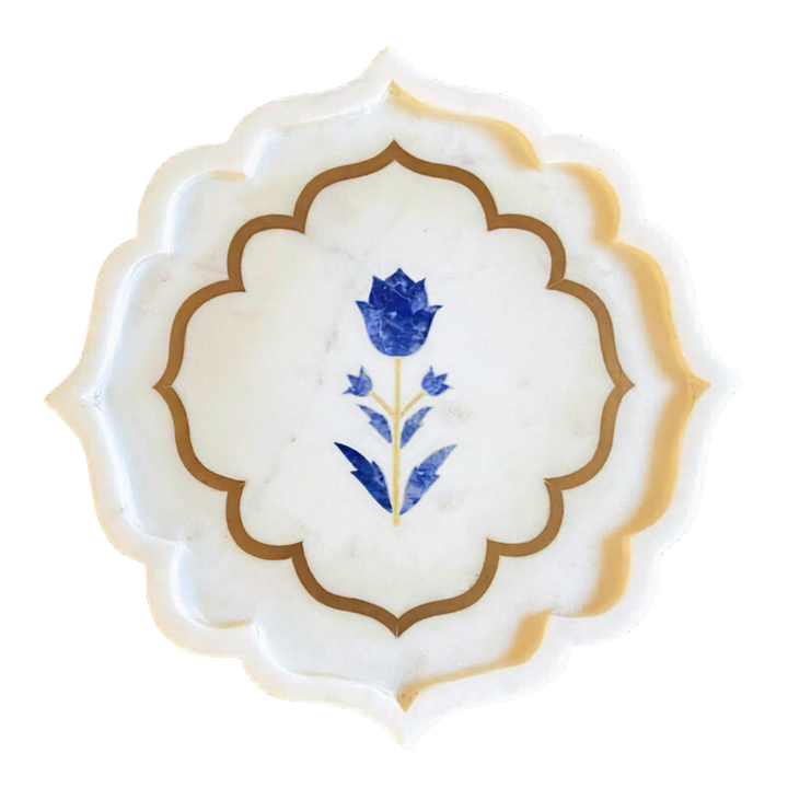 Tulip Marble Tray