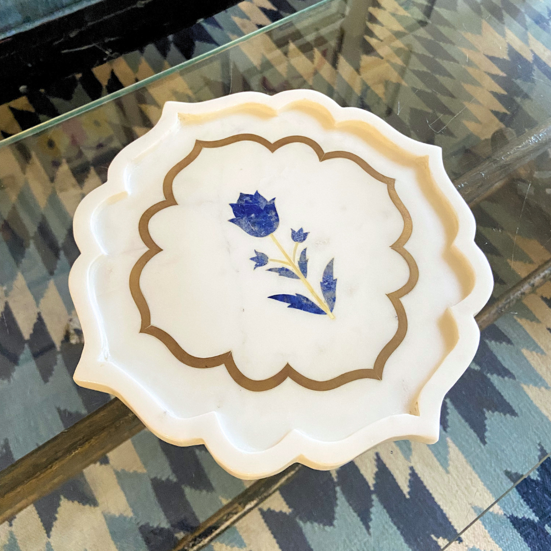 Tulip Marble Tray