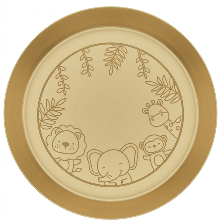 Little Jungle Kids Brass Thali Set