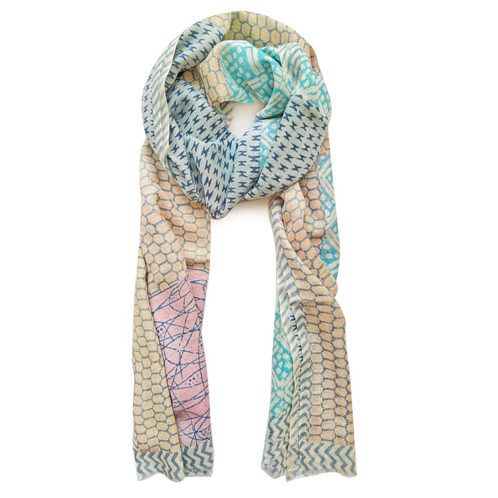 Palempore Sky Blue Stole