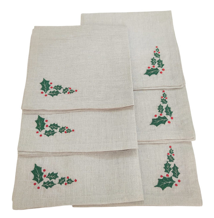 Dinner Napkins - Holy Leaf