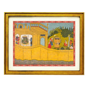 Ravana & Sita Art Print