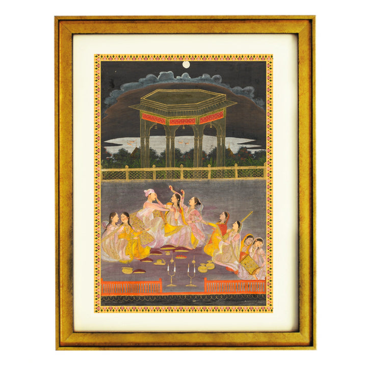 A Royal Holi Art Print