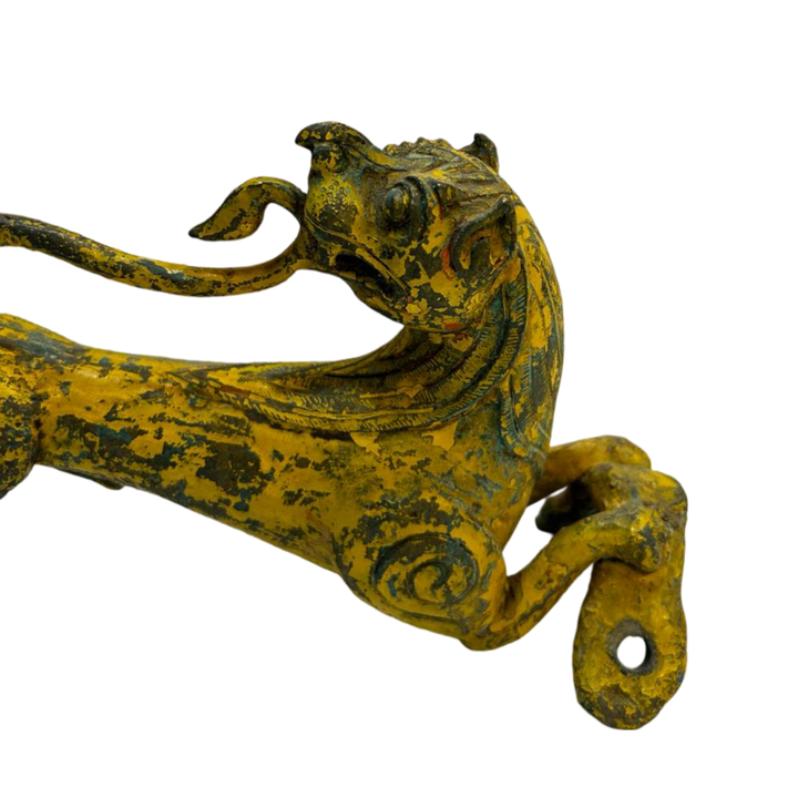 Antique Tiger Door Handle