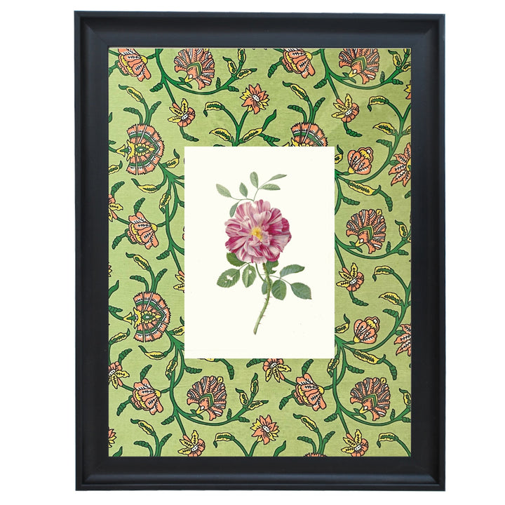 Vintage Rose Fabric Art Print