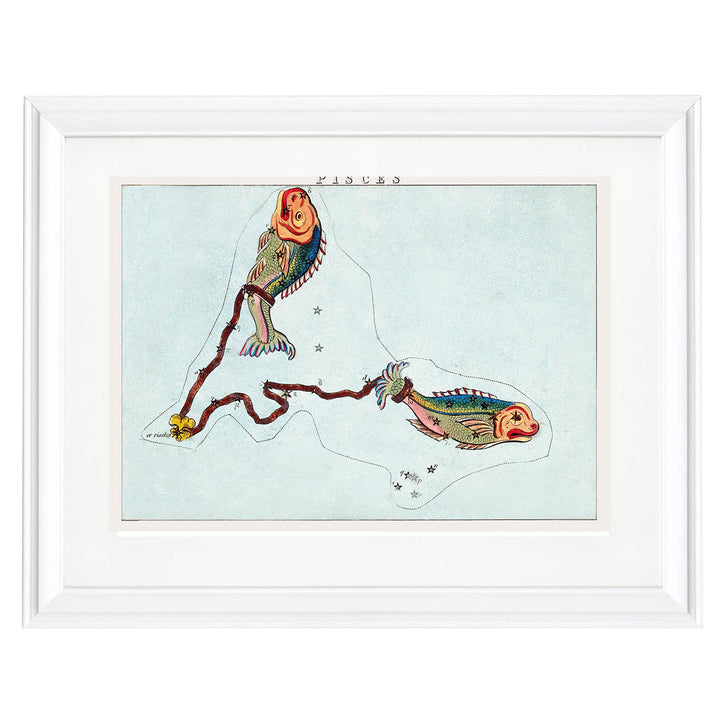 Pisces : The Two Fish Art Print