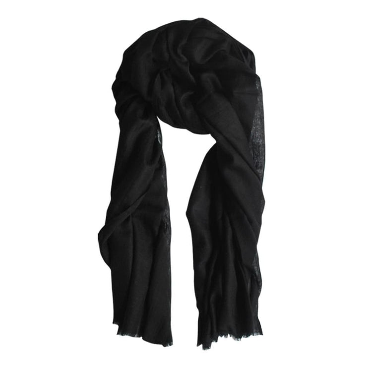 Pashmina Black Stole