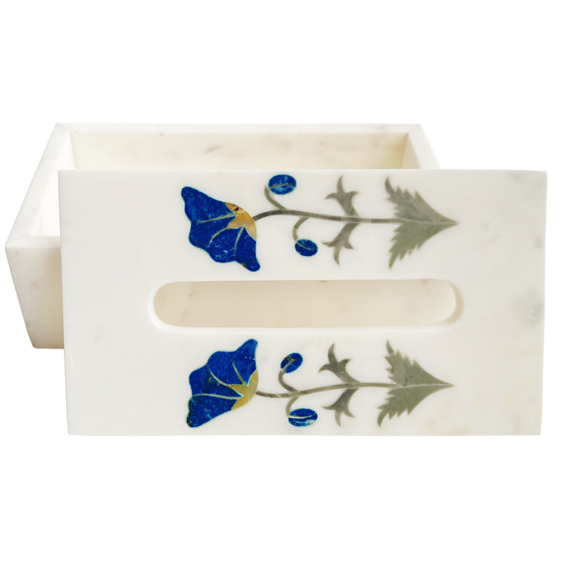 MARBLE INLAY TISSUE BOX