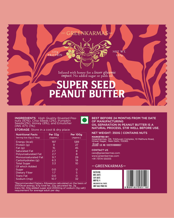 Super Seed Peanut Butter