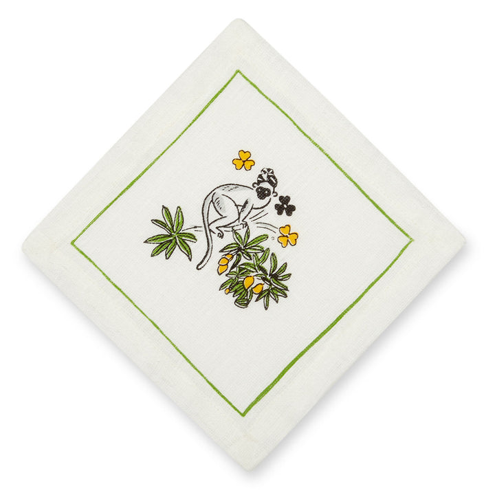 Wild Indian Garden Cocktail Napkins Set of 4