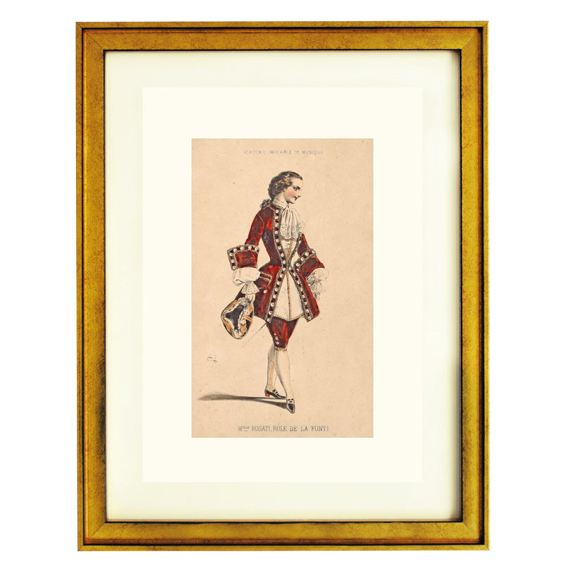 Melle Rosati De La Fonti Art print