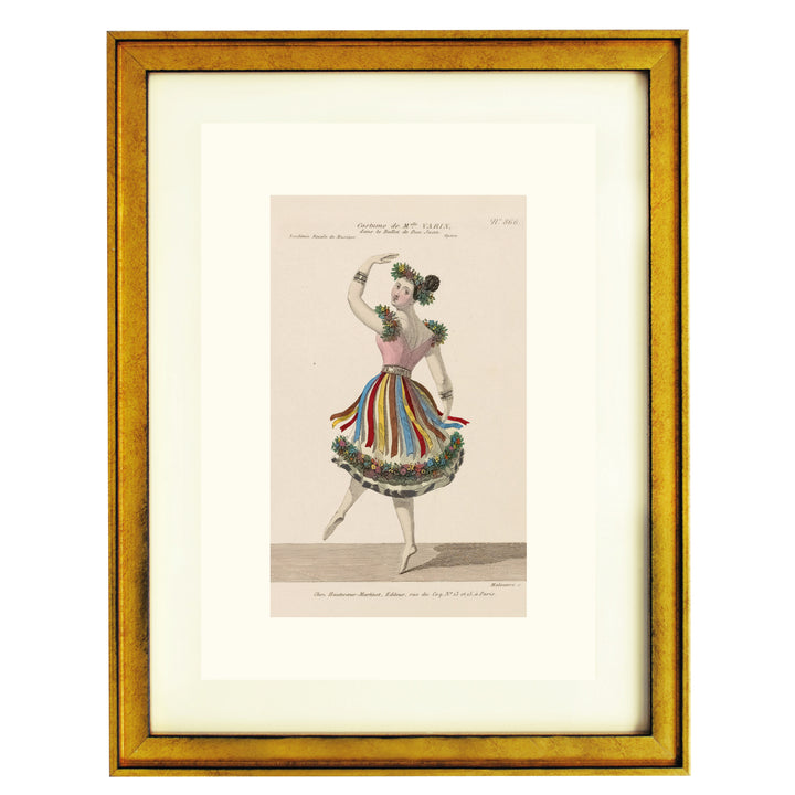 Costume de Melle Varin,  dans le Ballet de don Juan Art print