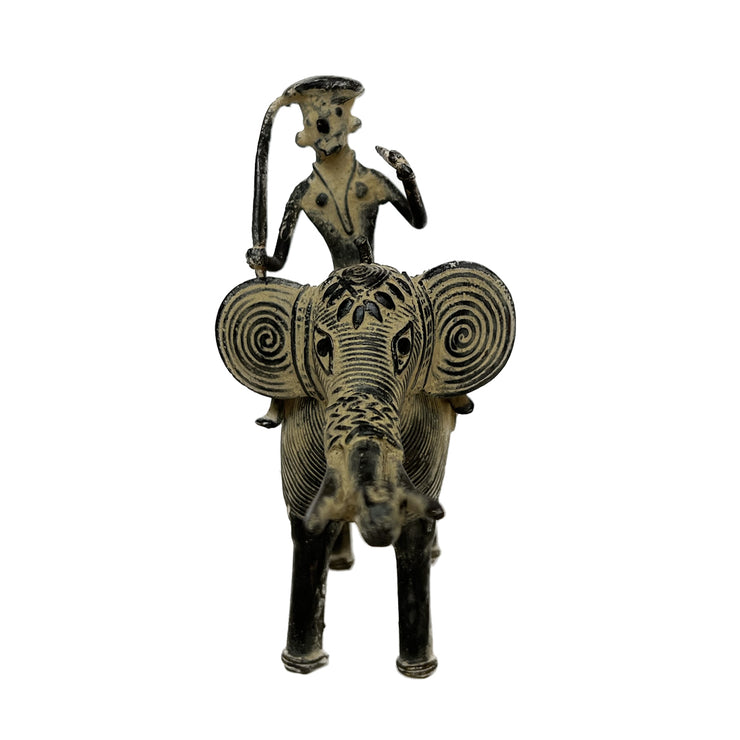 Man riding an Elephant